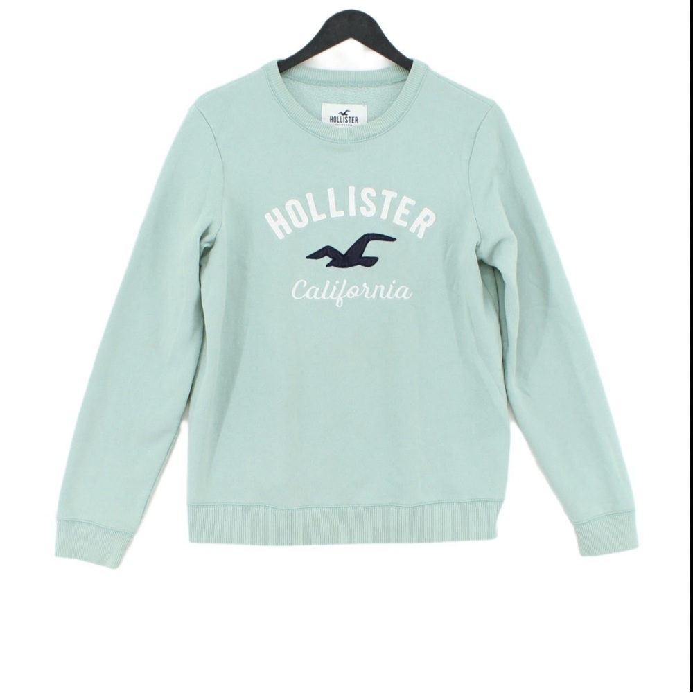 Hollister Green/Blue Sweatshirt